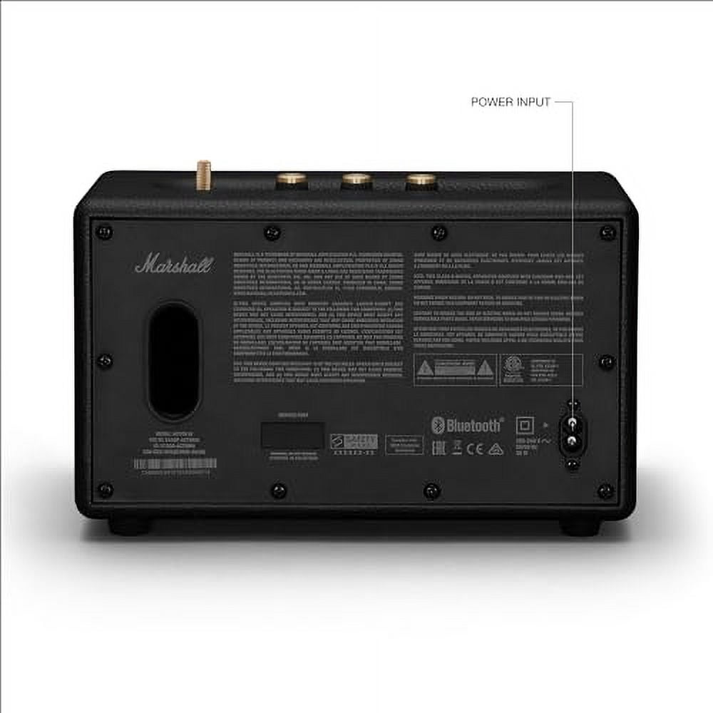 Marshall Acton III BLACK　未使用品 Marshall Acton III Bluetooth Home Speaker, Black - Walmart.ca
