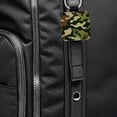 thumbnail image 6 of Camouflage Pattern Faux Leather Square Keychain, 6 of 7