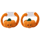 thumbnail image 1 of Muñecas Ganchillo Calabaza Juguete Punto Hecho A Mano para Regalos Cumpleaños (calabaza), 1 of 4