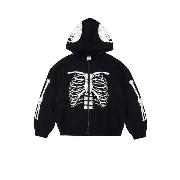 Way To Celebrate Boys Halloween Hoodie, Sizes 4-18 & Husky