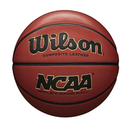 Wilson NCAA Replica Game Basketball, Intermediate Size - 28.5 In