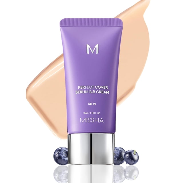 Sérum BB Cream MISSHA M Perfect Cover n.º 19, 35 ml, color marfil