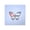 Clear, variant on CafePress - Cuban Flag Butterfly On Blue Sticker - Square Sticker 3" x 3"