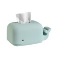 thumbnail image 2 of Travelwant Silicone Whale Tissue Box Cover Tablet Stand Organizer Storage Caddy Napkin Organizer Dispenser Phone Holder for Home Office Car, 2 of 7
