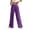 Purple, variant on Black*Friday Deals Womens Clearance GaThRRgYP Wide Legged Jeans Women High Waisted, Women's Solid Color Loose Pants Women's Pants