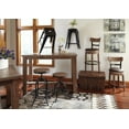 thumbnail image 5 of Signature Design by Ashley Casual Pinnadel Bar Height Bar Stool  Light Brown, 5 of 7