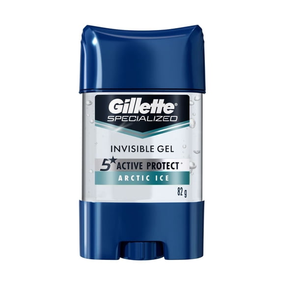 Antitranspirante el Invisible Gillette Specialized Arctic Ice 82 g
