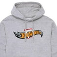 thumbnail image 3 of Hot Wheels - Halloween - Logo Bitten With Fangs - Men's Pullover Hooded Fleece Sweatshirt, 3 of 5