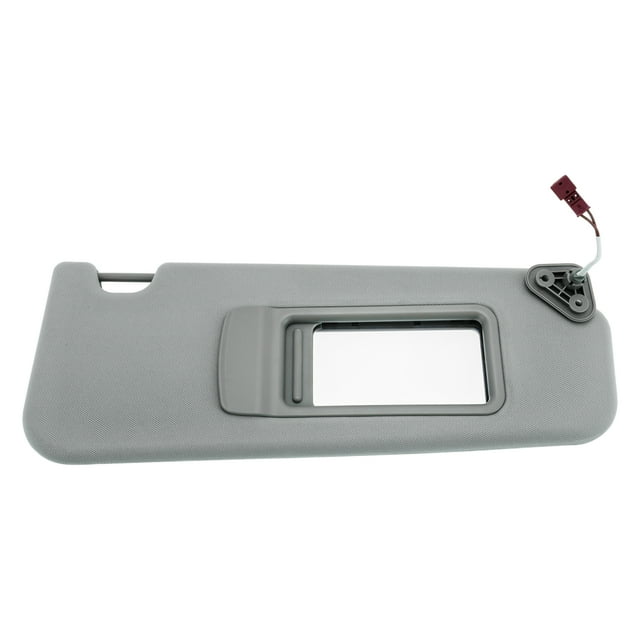 Parasoles del lado derecho de Unique Bargains para BMW 3 Series E90 Sedan 2005-2008, sombra de protección solar frontal derecha, reemplaza No. 51167252010, ensamblaje de parasol de automóvil gris