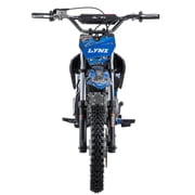 X-Pro Brand New 125cc Gas Pit Dirt Bike with 4-Speed Manual Transmission, Kick Start, 14/12 Tires!