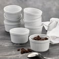 thumbnail image 5 of (4 pack) Better Homes & Gardens White Porcelain Ramekin, 0.42 lb, 5 of 7