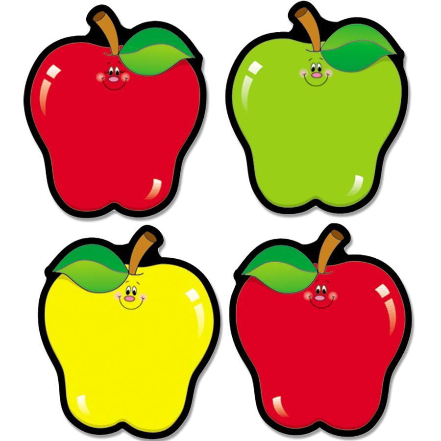 Carson Dellosa Apples Colorful Cut Outs Fall Classroom D cor 36 Pieces Assorted Designs 