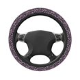 thumbnail image 3 of Fotbe Flower Steering Wheel Cover Universal 15 in Car Accessories for Men Women,Steering Wheel Protector Comfortable Protective Case for SUV Sedan Decor, 3 of 8