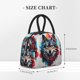 thumbnail image 2 of Disketp Tie-Dye Wolf Head Bolsa Térmica para Almuerzo, Lonchera con Abertura Amplia y Gran Capacidad, Organizador Reutilizable para Mujeres, Hombres y Adultos, 2 of 6