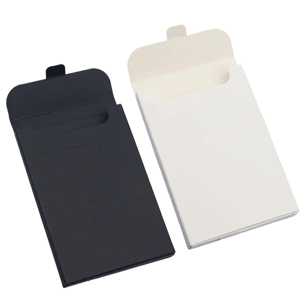 50Pcs Thickened Mailer Box Mailing Envelope For Greeting Card Postcard Packaging