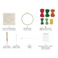 thumbnail image 4 of UNIQUE CREATIV CRAFT Punch Needle Kit – Sun, 1 pc, Age 8+, Intermediate, 20×20 cm, 4 of 4