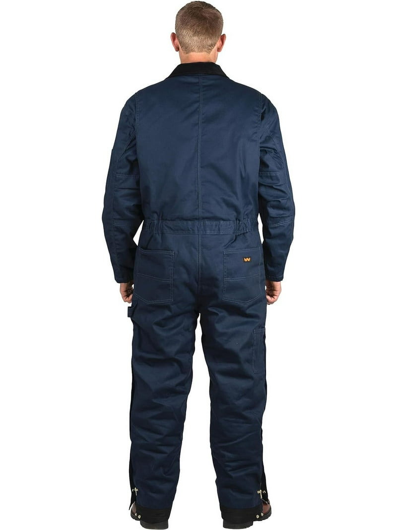 Walls men's Zero-Zone Twill Insulated Coverall, Navy, XX-Large