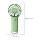 thumbnail image 3 of Ventilador, ventilador de techo, ventilador de escritorio, ventilador portátil para exteriores, dormitorio de estudiantes, portátil, senderismo, hebilla colgante, mini ventilador pequeño, ventiladores, 3 of 7