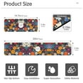 thumbnail image 3 of Yayeee Faucet Mat for Kitchen Sink 14.7" Diatomite Long Splash Guard Pad, Bright Colorful Flowers Pattern, 2 Pack, 3 of 7