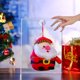 thumbnail image 4 of Almohada de peluche navideña Ruhiku GW, muñecos de peluche de alce y muñeco de nieve de Papá Noel, juguetes de peluche navideños, decoraciones navideñas, regalos para fiestas de cumpleaños, 4 of 6