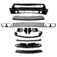 thumbnail image 2 of Front Bumper kit + Fender Flares for 2015-2023 Dodge Challenger Hellcat Style, 2 of 5