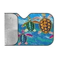 thumbnail image 2 of Bingfone Little Sea Turtles Car Windshield Sunshade,Sun Foldable Sun Shield Sun Visor For Car - Medium, 2 of 8