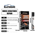 thumbnail image 5 of Rim Paint Universal Colors Wheel Repair Kit, Black Wheel Paint, Black Rim Paint, Rim Repair Kit, 5 of 5
