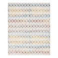 thumbnail image 3 of Unique Loom Matrix Trellis Collection Area Rug - Diamonds (8' x 10' Rectangle Multi/Blue), 3 of 7