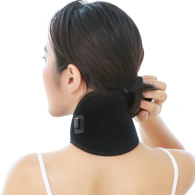 USB Electric Neck Heating Pad Heated Neck Wrap Hot Therapy Neck Brace 3 Levels Adjustable Temperature for Neck Pain Relief Health Care