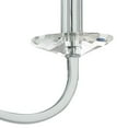 thumbnail image 3 of Westinghouse 6334200 Versailles 5 Light 22-1/4" Wide Taper Candle Chandelier - Chrome, 3 of 5