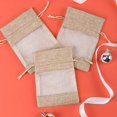 thumbnail image 4 of EcoNesxp 20pcs20pcs burlap drawstring gift bag burlap drawstring gift bag, 4 of 5