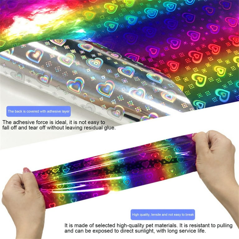 Hygloss Holographic Self-Adhesive Paper