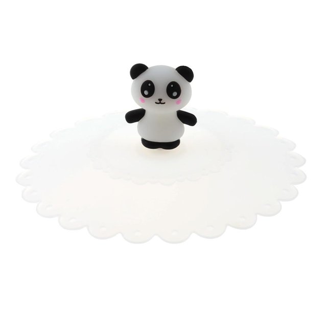 Mini Gorra Termo Likrtyny tapa de taza de dibujos animados silicona sellado antipolvo