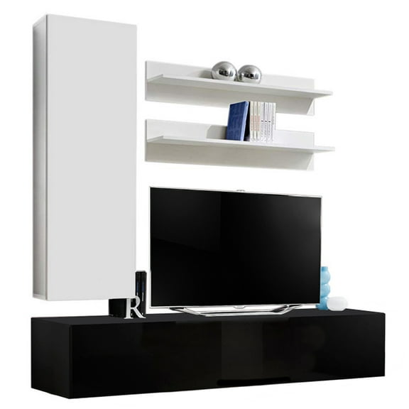 Fly H 30TV Wall Mounted Floating Modern Entertainment Center