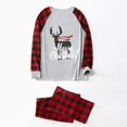 thumbnail image 2 of Christmas Family Pajamas Matching Sets Classic Plaid  Clothes, 2 of 6