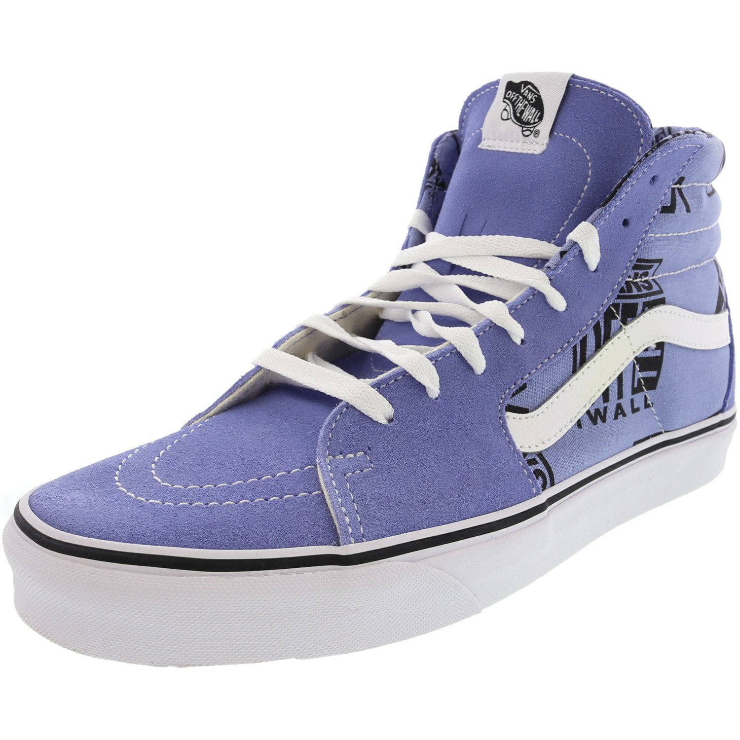 semafor Skriv email udelukkende Vans Sk8-Hi Logo Mix Lavender Luster Ankle-High Fashion Sneaker - 12M /  10.5M - Walmart.com