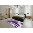 thumbnail image 5 of Ahgly Company Machine Washable Indoor Square Transitional Blossom Pink Area Rugs, 4' Square, 5 of 7