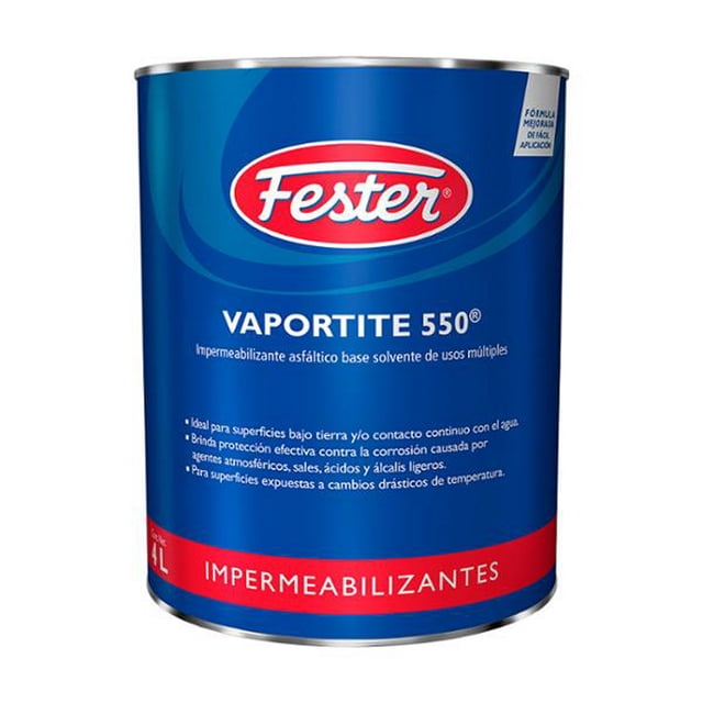 impermeabilizante asfáltico permalastik pro negro 4 l