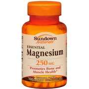 Sundown Magnesium 250 mg Caplets 100 Caplets