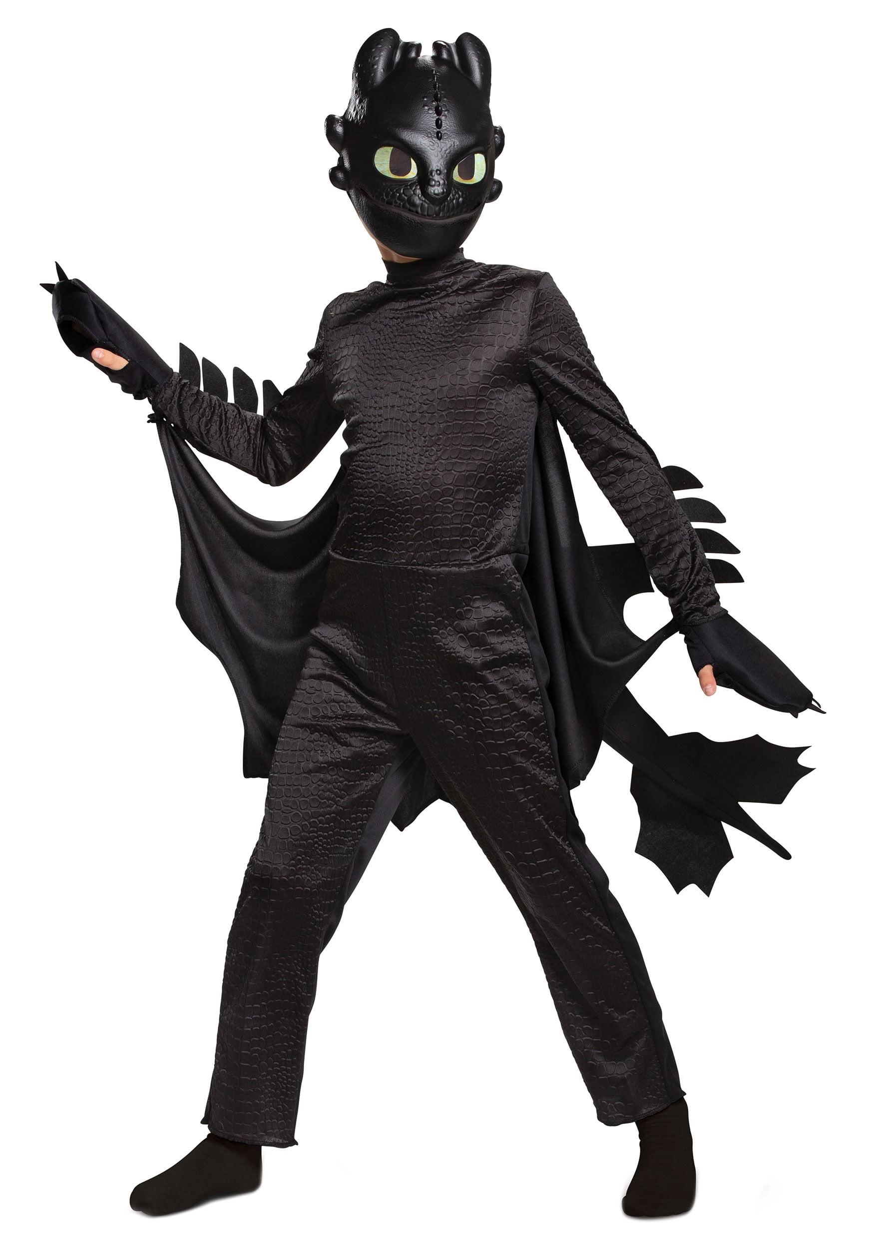 Officially Licensed Spirit Halloween Toddler Toothless How to Train Your Dragon Costume 