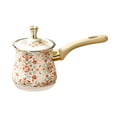 thumbnail image 1 of DOLITY 500ml Turkish Coffee Pot Arabic Portable Comfortable Grip with Wooden Handle, 1 of 9