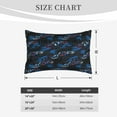 thumbnail image 4 of JUNZAN Blue Sports Car Pillow Cases Standard Size, with Envelope Closure Bed Pillow Cases(without pillow core),14"x20" inches, 4 of 5