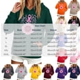 thumbnail image 2 of Craaazy Breast Cancer Awareness Hoodies for Women Long Sleeve Tops, Pink Ribbon Butterfly Sunflower Printed Pullover Sweatshirt with Front Pocket for Fall Winter Daily Wear, 2 of 5
