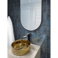 thumbnail image 2 of 5 pack Dark Blue 11.8 in. x 11.8 in. Polished Glass Mosaic Floor and Wall Tile (4.83 sq. ft./Case), 2 of 5