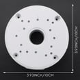 thumbnail image 6 of Universal Security Camera Junction Box Mount Bracket,Outdoor Use Waterproof Wall Ceiling Mount Cable Base Boxes,4 x junction box,White, 6 of 8
