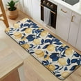 thumbnail image 5 of Yellow Lemon Fruit Leaves Beige Pattern Kitchen Rug Mat,Kitchen Runner Rugs Non Skid Washable,Decorative Kitchen Floor Mats for Kitchen,Sink,Laundry,17"x47.2", 5 of 7