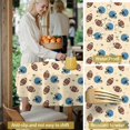 thumbnail image 5 of Football Helmet Beige Pattern Round Tablecloth 70"x70", Wrinkle Resistant Wipeable Table Cover for Kitchen Dining Room Picnic Patio and Party, 5 of 6