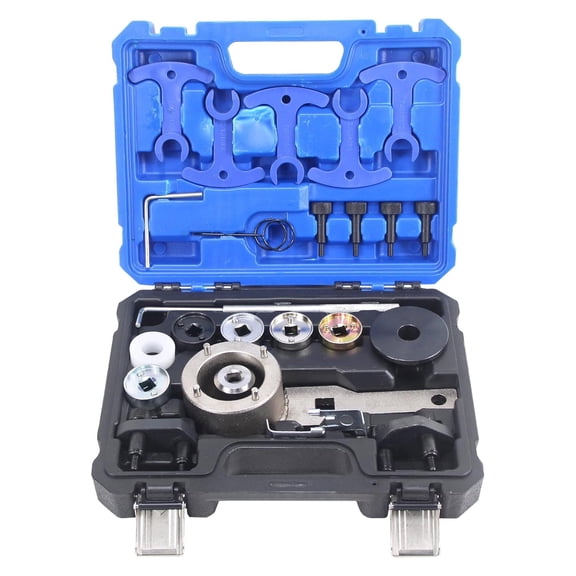 Master Engine Timing Tool Kit for VW Audi TSI TFSI EA888 1.8L 2.0L Engine, with Additional T40191 Engine Camshaft Sliding Pieces Spacer Tool