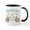 White/Black Inside, variant on CafePress - Modern Rustic Chic Easter Bunnies Mugs - 11 oz Ceramic Mug - Novelty Coffee Tea Cup