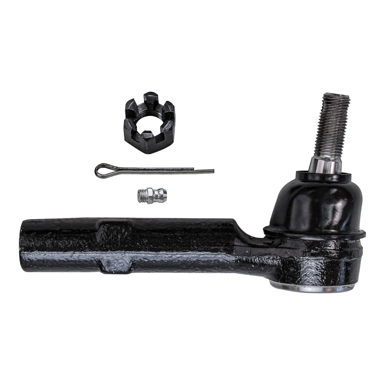 Detroit Axle - 6pc Front Tie Rods for Chevy Traverse GMC Acadia Saturn Outlook Buick Enclave, 4 Inner & Outer Tie Rod Ends, 2 Boots Replacement